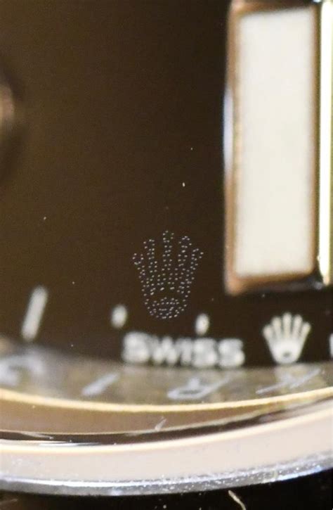 genuine rolex crystal lec 295|Rolex laser etched crystal repair.